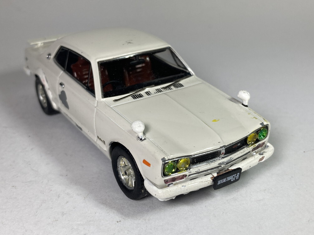 [ジャンク] ハコスカ Nissan Skyline 2000GT-R 1/43 - エブロ EBBRO_画像9