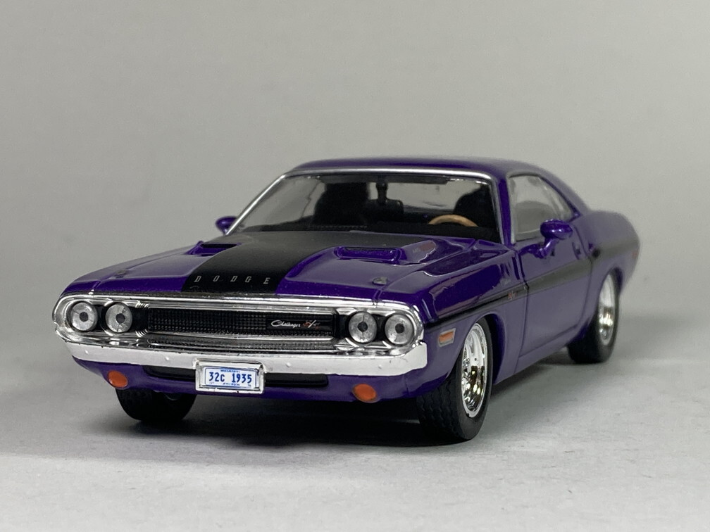 ダッジ チャレンジャー Dodge Challenger R/T 440 (1970) 1/43 - ディアゴスティーニ アメリカンカーコレクション_画像1