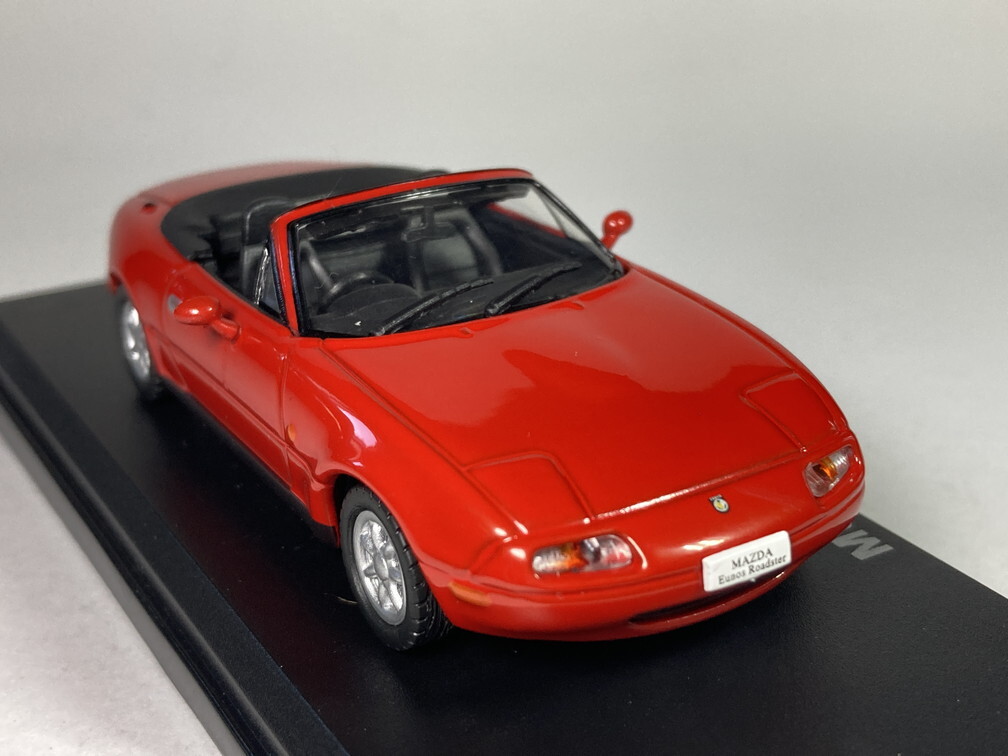 マツダ ユーノス ロードスター Mazda Eunos Roadster (1989) 1/43 - アシェット国産名車コレクション Hachette_画像7