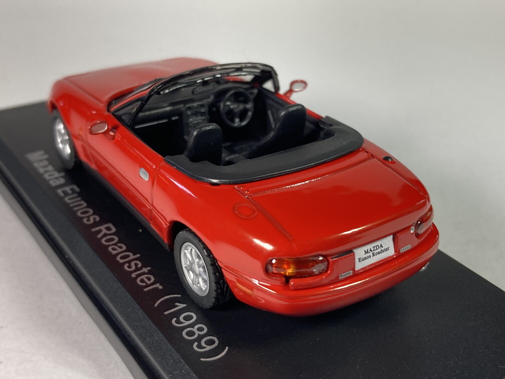 マツダ ユーノス ロードスター Mazda Eunos Roadster (1989) 1/43 - アシェット国産名車コレクション Hachette_画像4