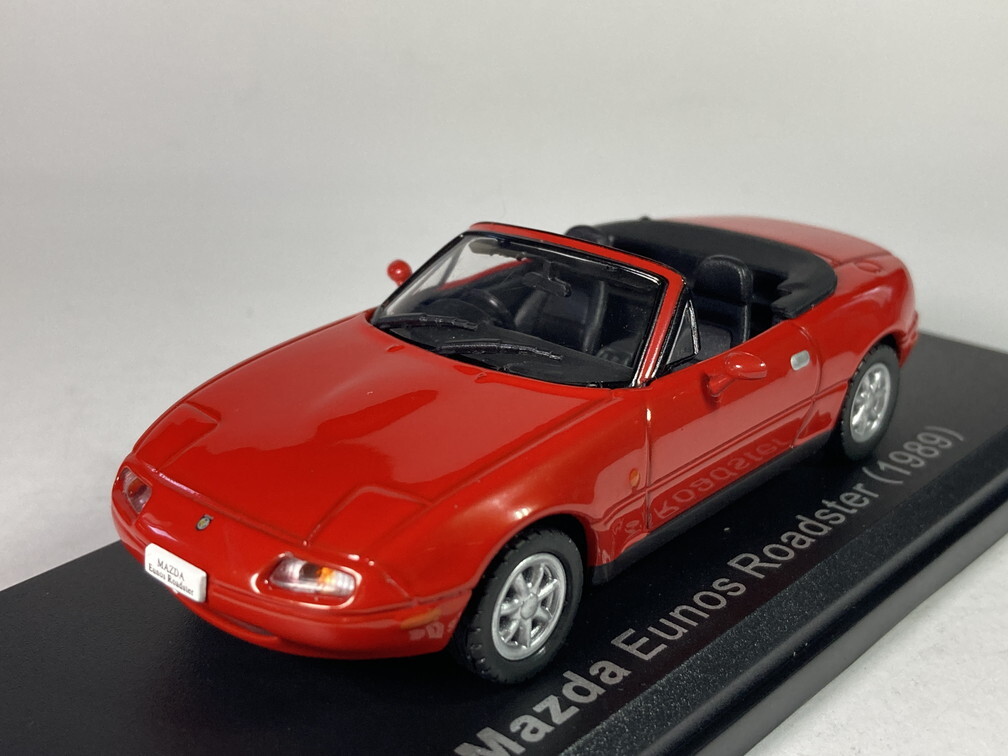 マツダ ユーノス ロードスター Mazda Eunos Roadster (1989) 1/43 - アシェット国産名車コレクション Hachette_画像2