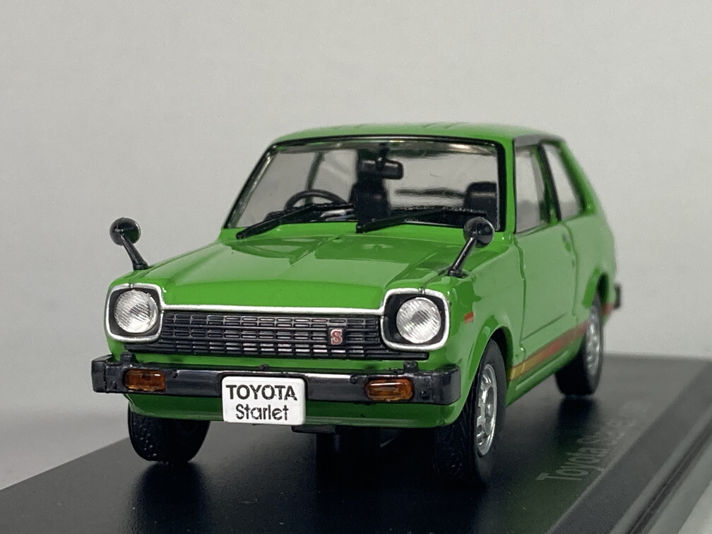 トヨタ スターレット Toyota Starlet (1978) 1/43 - アシェット国産名車コレクション Hachette_画像1