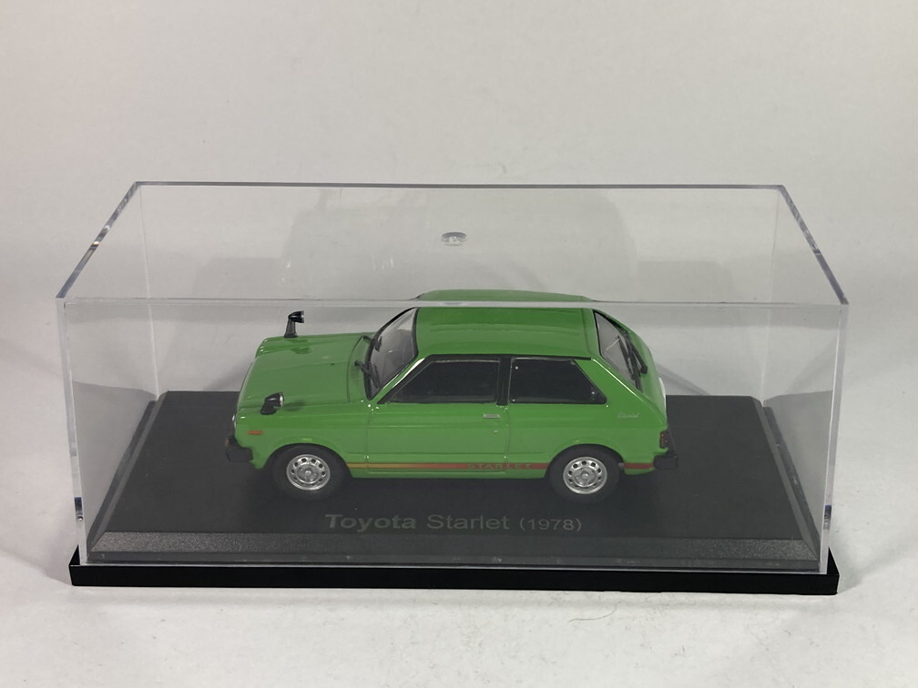 トヨタ スターレット Toyota Starlet (1978) 1/43 - アシェット国産名車コレクション Hachette_画像9