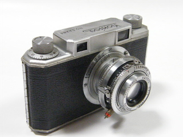 ◎ Konica Ⅰ型 Hexar 1:2.8 f=50mm コニカ Ⅰ型 レンジファインダーカメラ アンティークカメラ_画像3