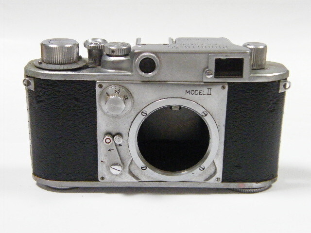 ◎ MINOLTA-35 MODEL II ミノルタ 35 Ⅱ型 レンジファインダーカメラ アンティークカメラの画像2