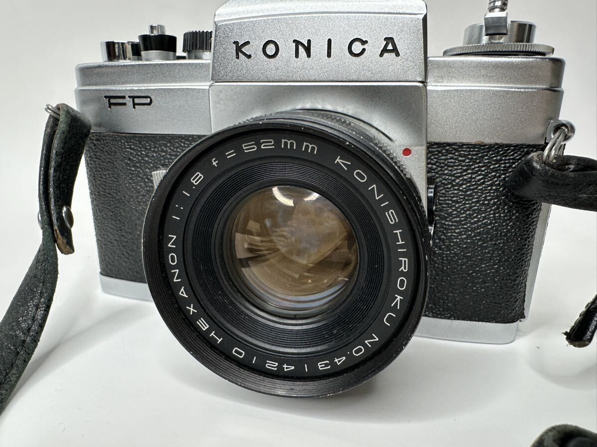 t02）KONIKA/コニカ FP KONISHIROKU HEXANON 1:1.8 f=52mm /HEXANON 1:3.5 f=135mmの画像2