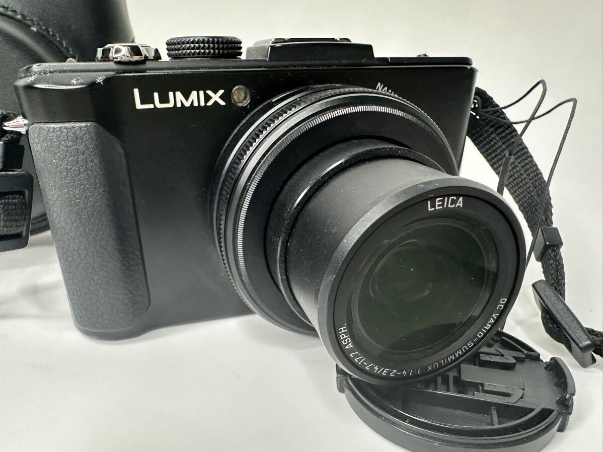 美品＊Panasonic LUMIX LX7 DMC-LX7 パナソニック ルミックス 専用ケース （t15の画像1