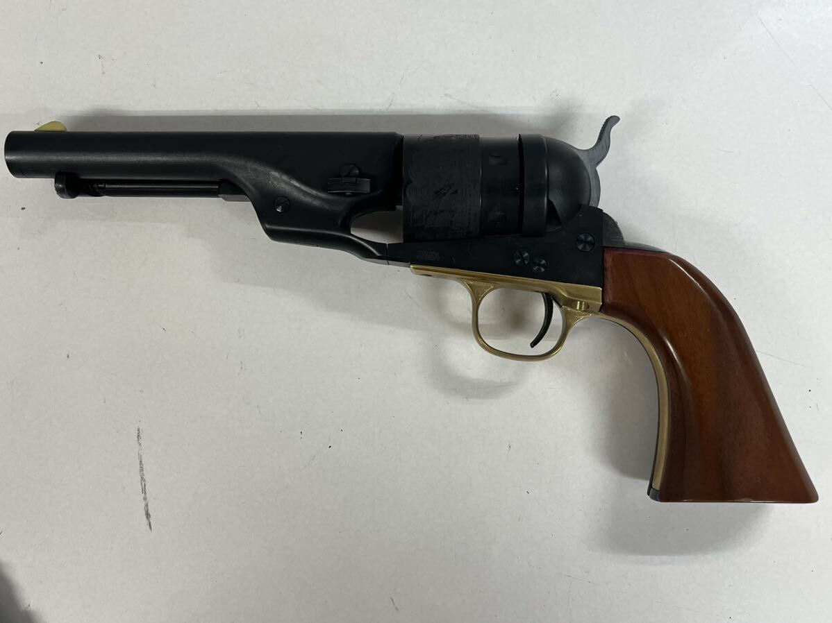 美品 HWS COLT M1860 ARMY コルト 5.5in. コンバージョンモデル モデルガン SPG 木製グリップ HW 発火モデルガン レア　希少 貴重 Hartford_画像4