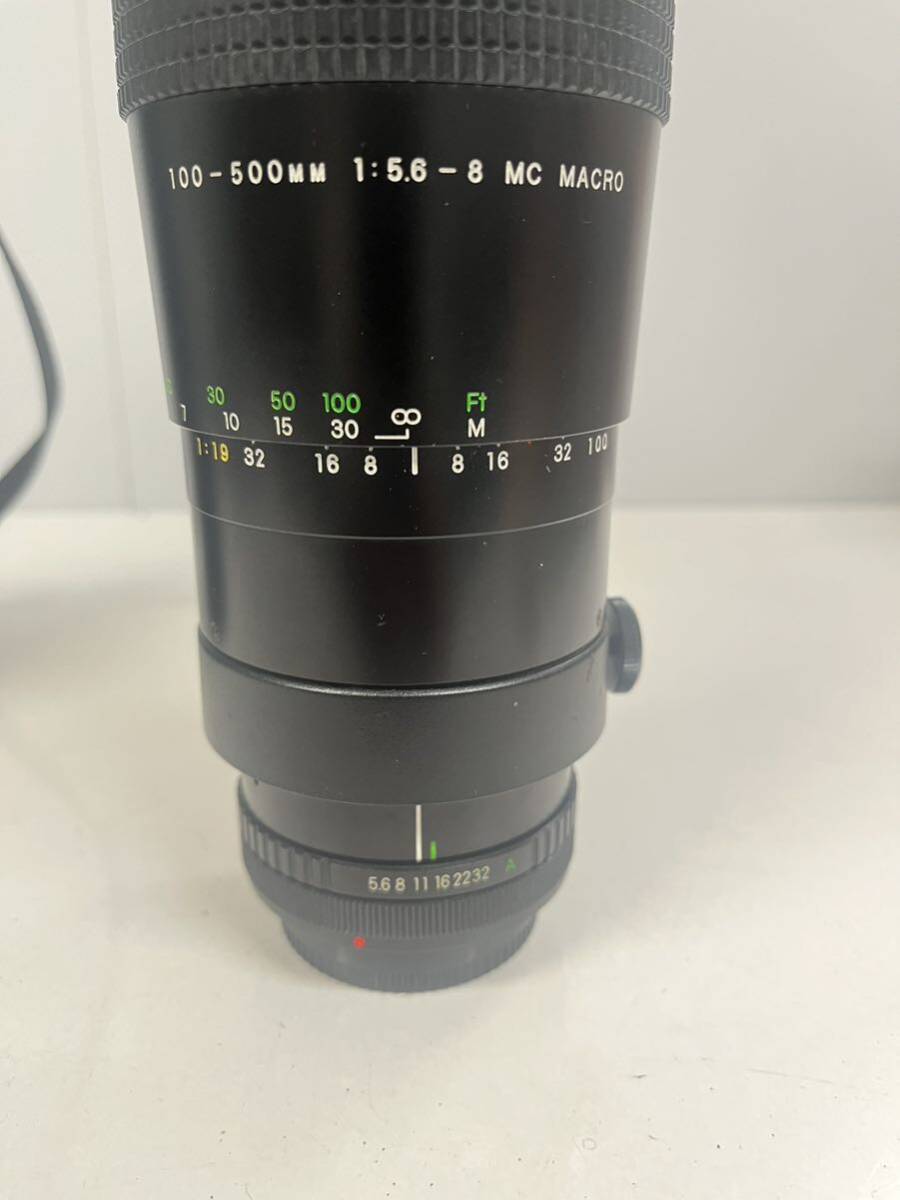 COSINA コシナ 100-500mm 1:5.6-8 MC MACRO カメラ レンズ CAMERA LENS_画像2