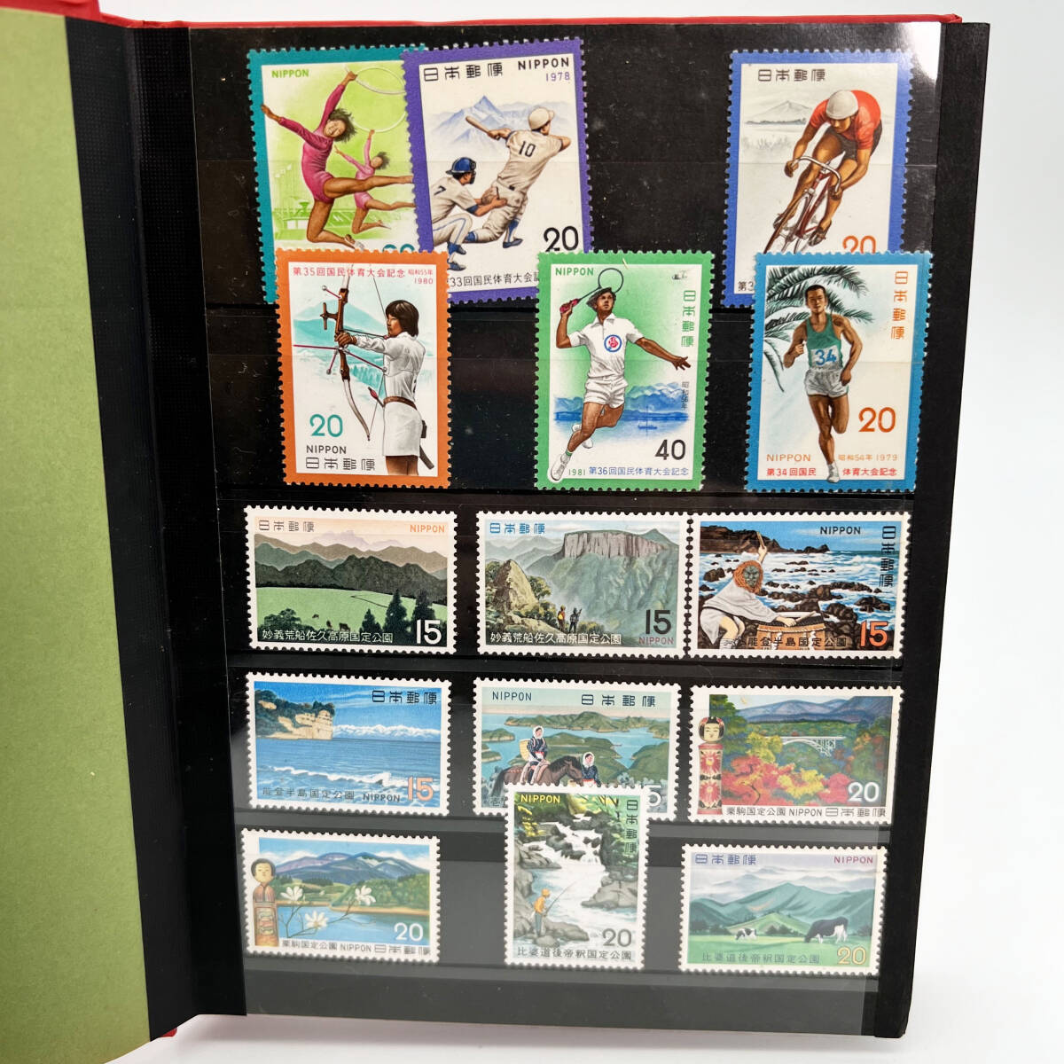  stamp collection album set sale antique commemorative stamp rare Apollo 