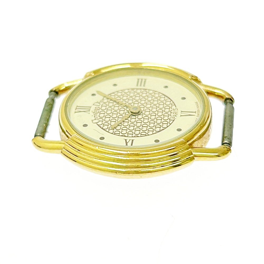 【1円スタート】Christian Dior クリスチャンディオール 58.121 GP クオーツ レディース腕時計 ジャンク 266329の画像3