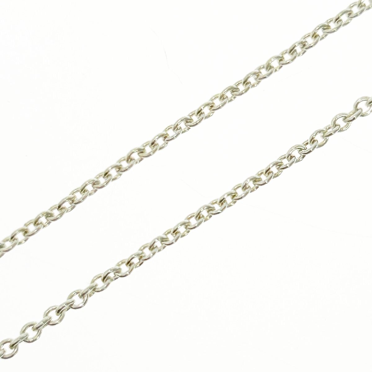 【1円スタート】TIFFANY & Co. ティファニー シルバー オープンハート 5連 4.2g 925刻印 ネックレス 271336の画像5