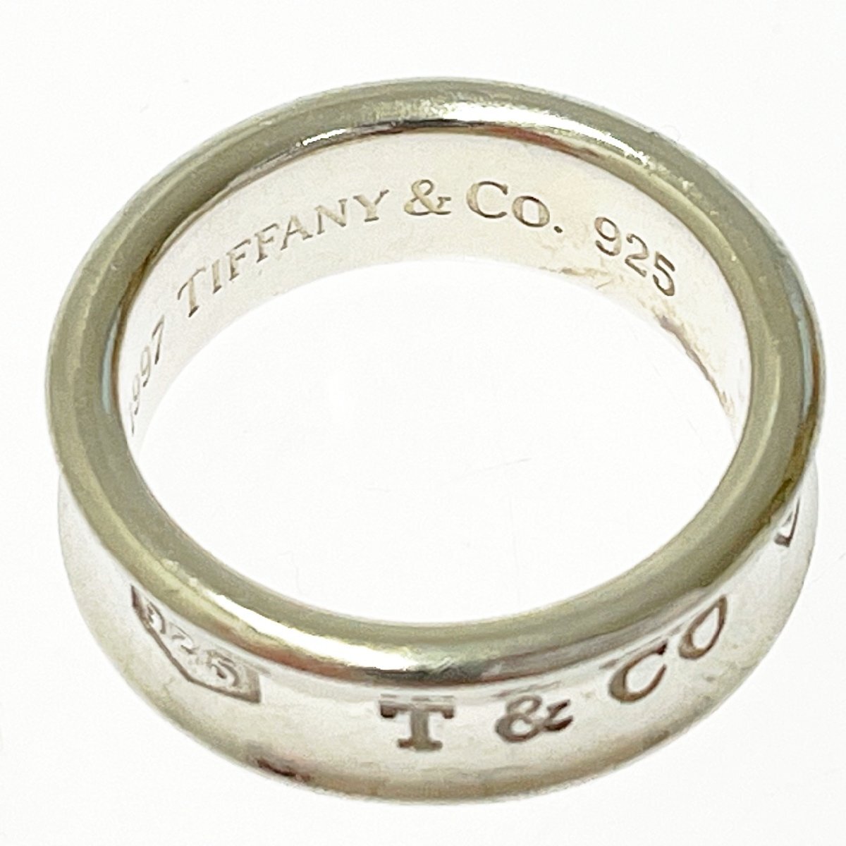 【1円スタート】TIFFANY & Co. ティファニー シルバー 1837 ナロー 7.1g 925刻印 指輪 リング 271463_画像6