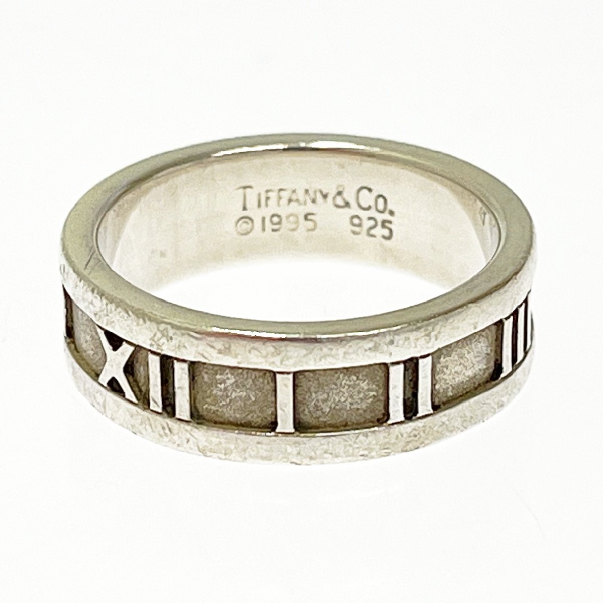 【1円スタート】TIFFANY & Co. ティファニー シルバー アトラス 6.1g 925刻印 指輪 リング 271596_画像1