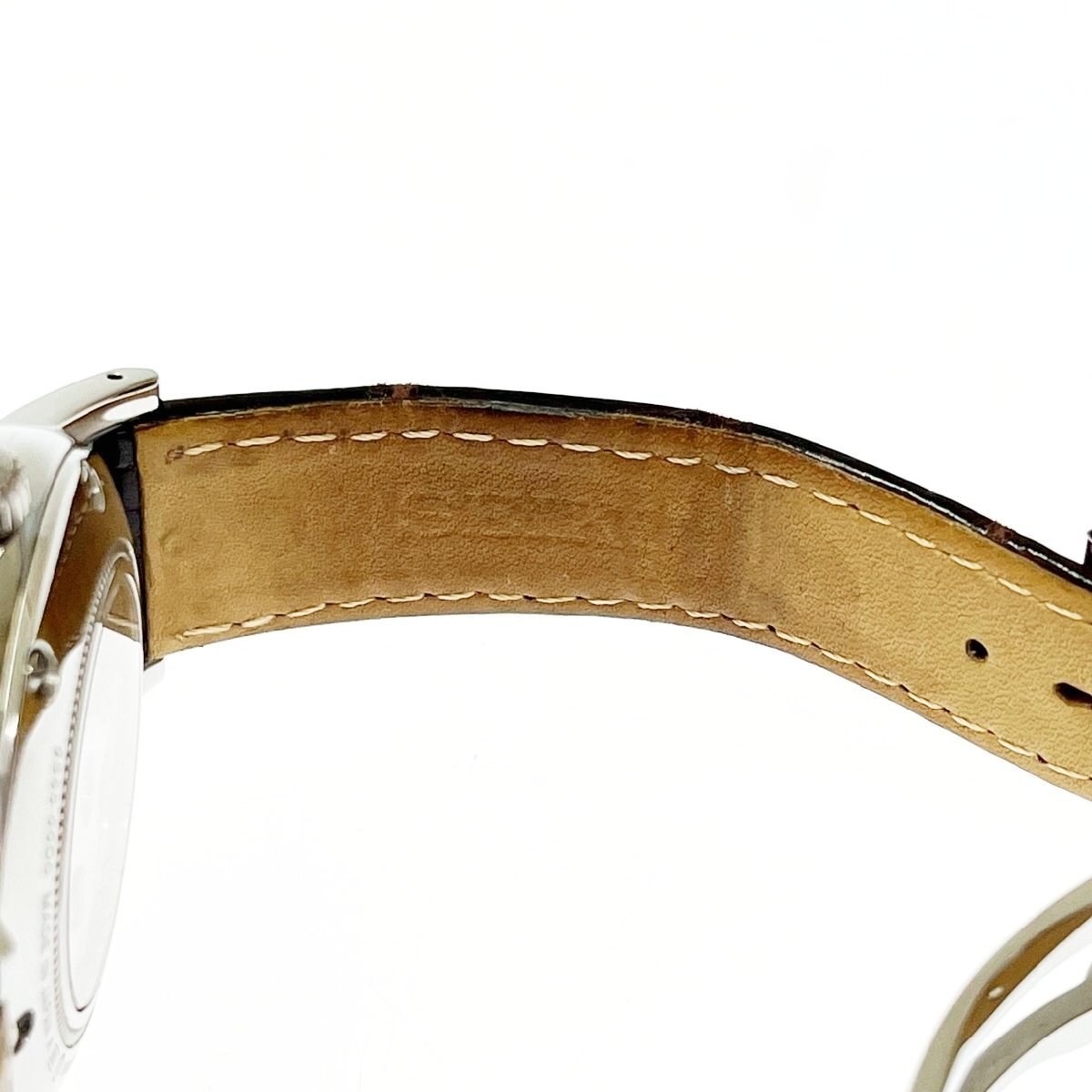 [1 jpy start ][ box attaching ]SEIKO Seiko 9S65-00D0 GS Grand Seiko mechanical SS× leather belt self-winding watch men's wristwatch 272557