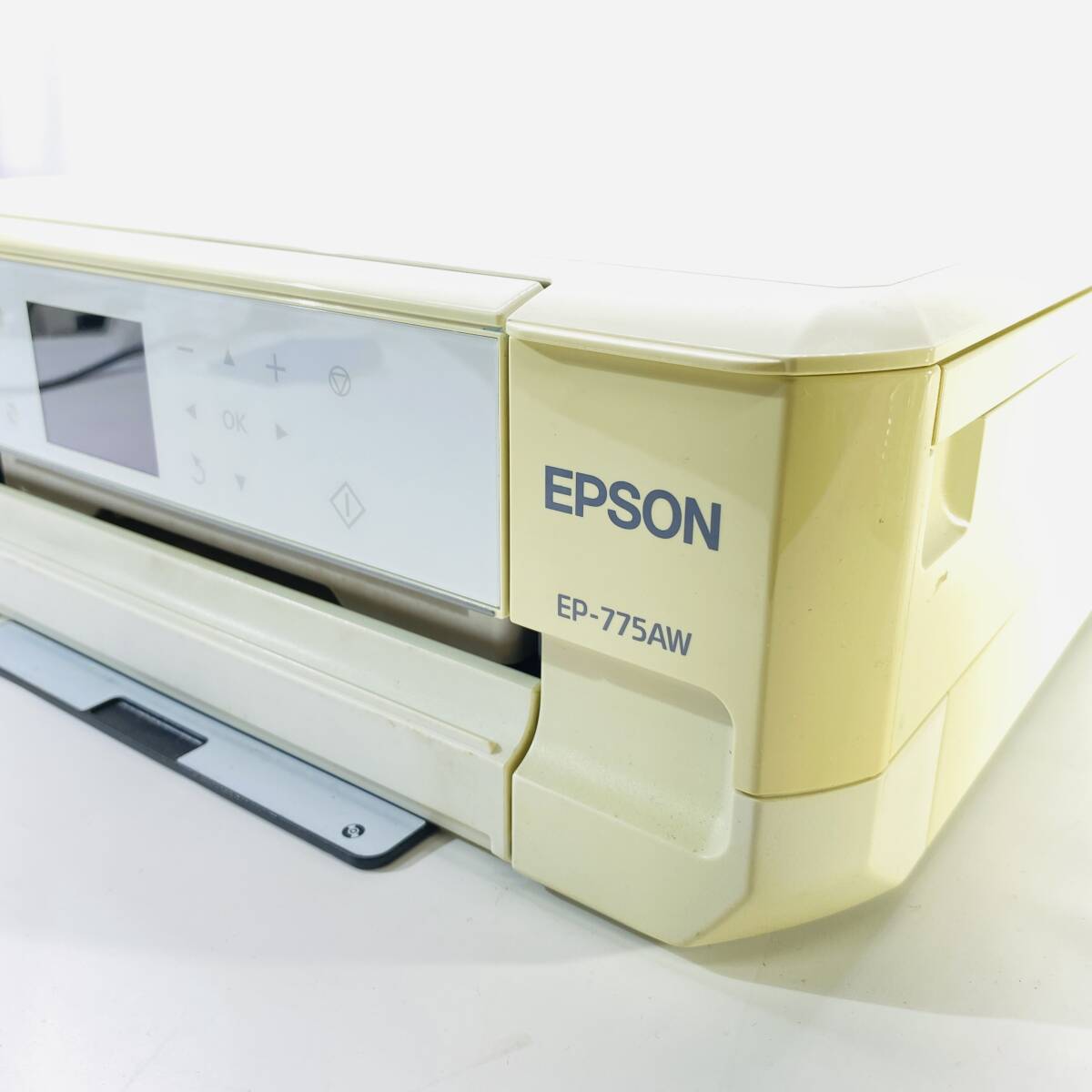 1円～ 2T50410424 EPSON エプソン インクジェットプリンター EP-775AW 電化製品 通電確認_画像4