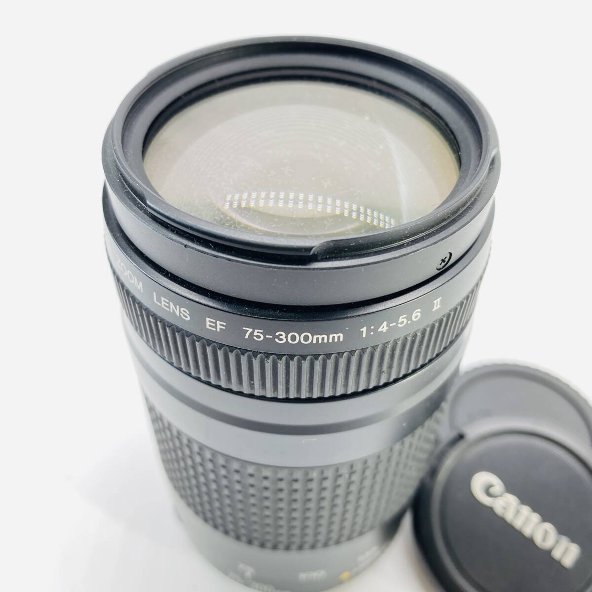 1円～ 6T50680424 CANON キャノン レンズ - ZOOM LENS EF 75-300mm 1:4.5-5.6 II カビあり カメラ 撮影機器 通電動作未確認_画像6