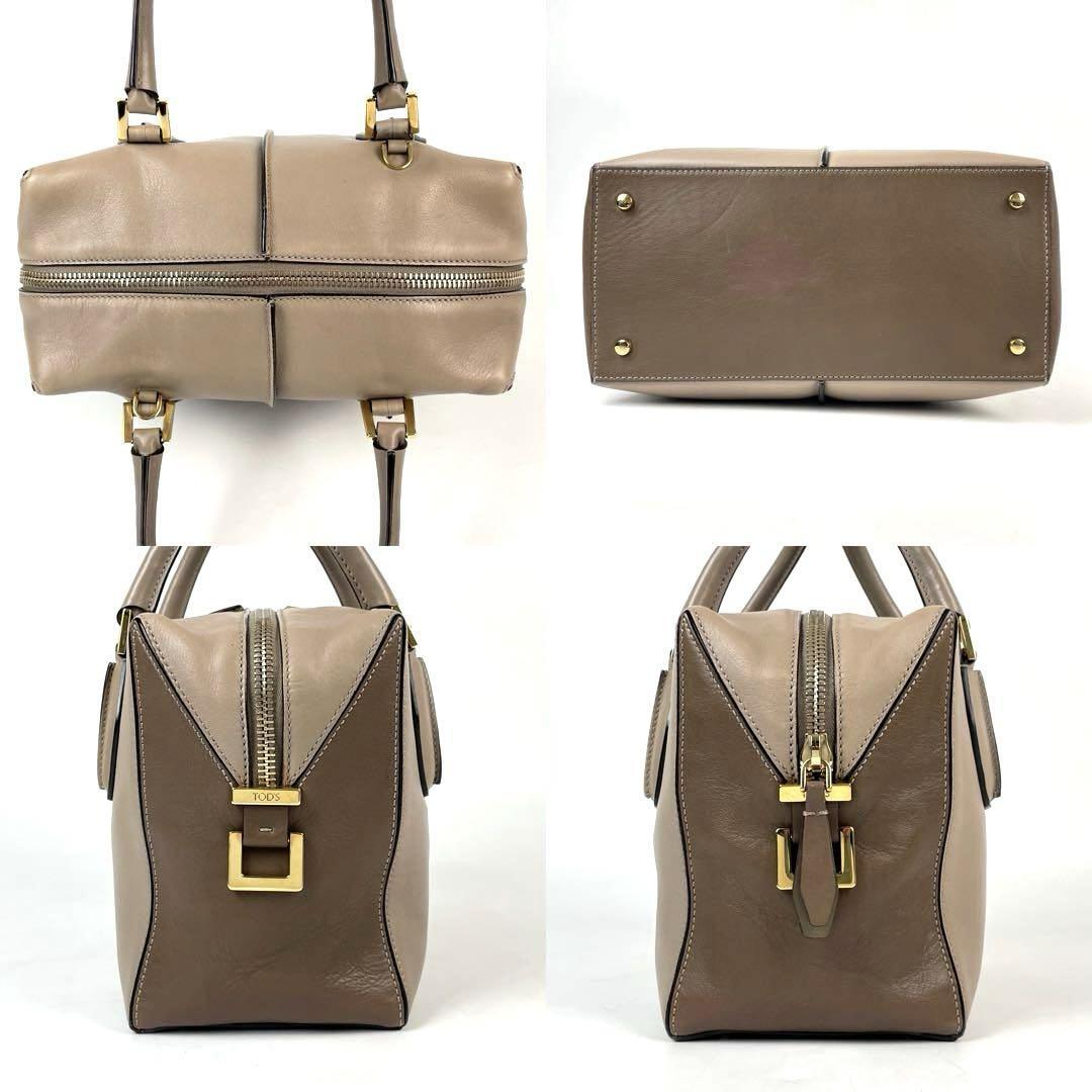 トッズ Dキューブ スモール ハンドバッグ 2way ショルダーバッグ トッズ Dキューブ スモール ハンドバッグ 2way ショルダーバッグ