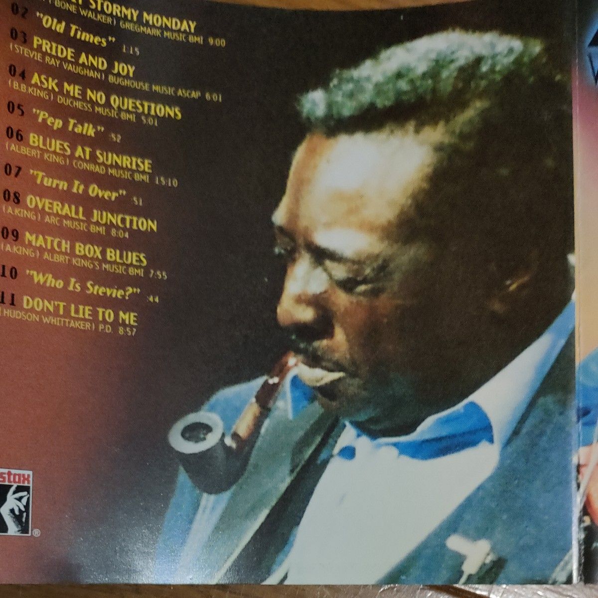 ALBERT KING WITH STEVIE RAY VAUGHAN/IN SESSION【BLUES絆 】CD 国内盤見本盤