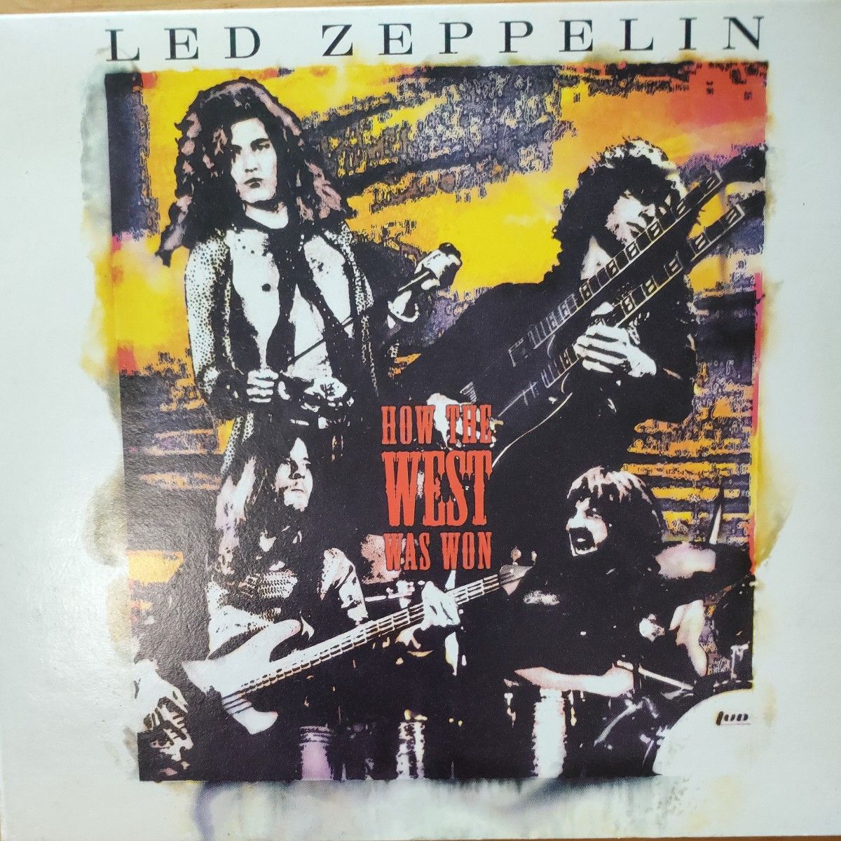 LED ZEPPELIN：レッドツェッペリン/HOW THE WEST WAS WON【伝説のライヴ】3枚組CD（見本盤) 帯付