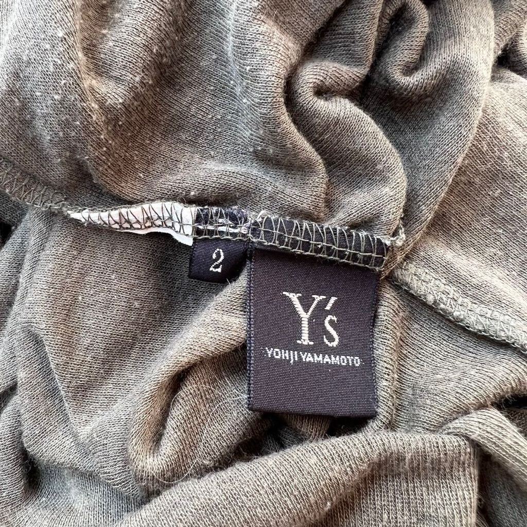 Rare 00s Y‘s tank-top Yohji Yamamoto Japanese label archive collection vintage tops ヨウジヤマモト 希少_画像4