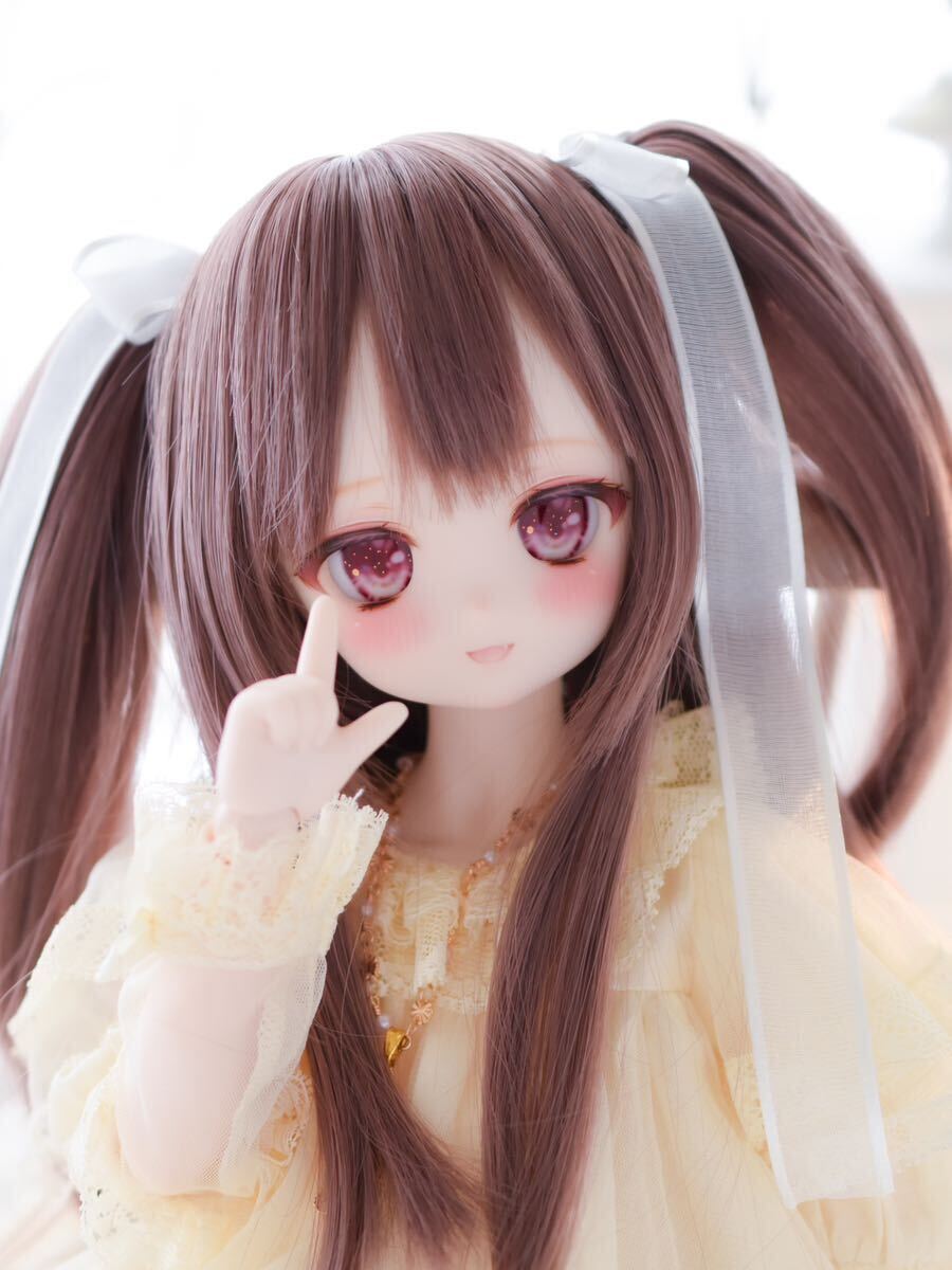 ＊メメメ＊小難ありDDH-27 SW肌 ソフビ盛りカスタムヘッド＋デカールアイ2種 MDD_画像2