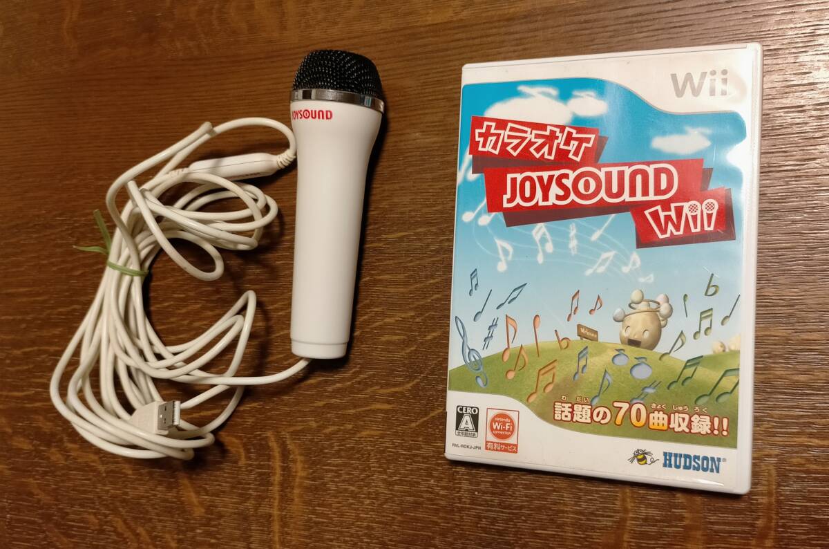 カラオケ joysound Wii マイク付きの画像1
