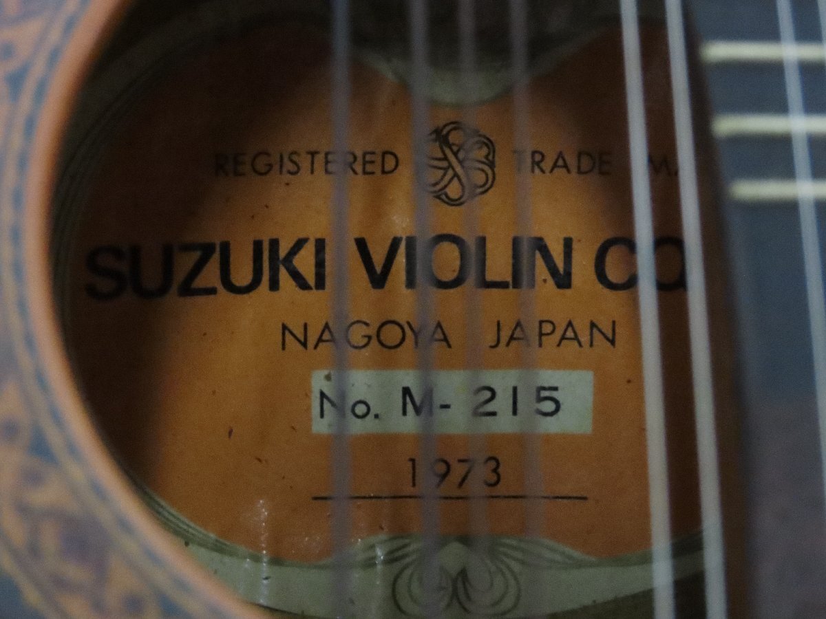 140*SUZUKI VIOLIN Suzuki скрипка мандолина M-215 кейс есть *0517-371