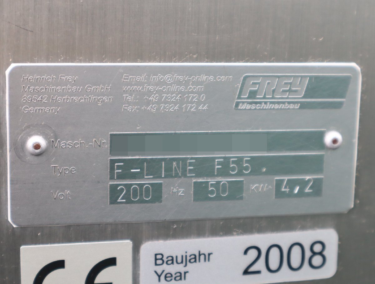  west P*Freyf Ray F-Line F55 vacuum filling machine three-phase 200V*3L-816