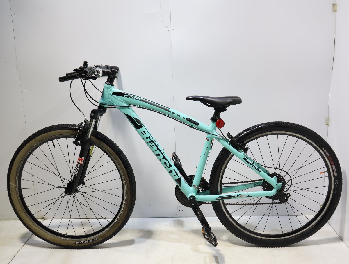 240☆Bianchi ビアンキ KUMA 27.4 クロスバイク☆3L-847_画像1