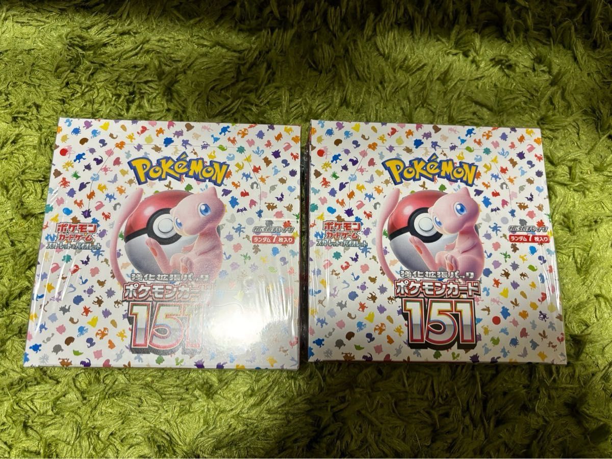 ポケモンカードゲーム ポケモンカード151 2BOX シュリンク付き