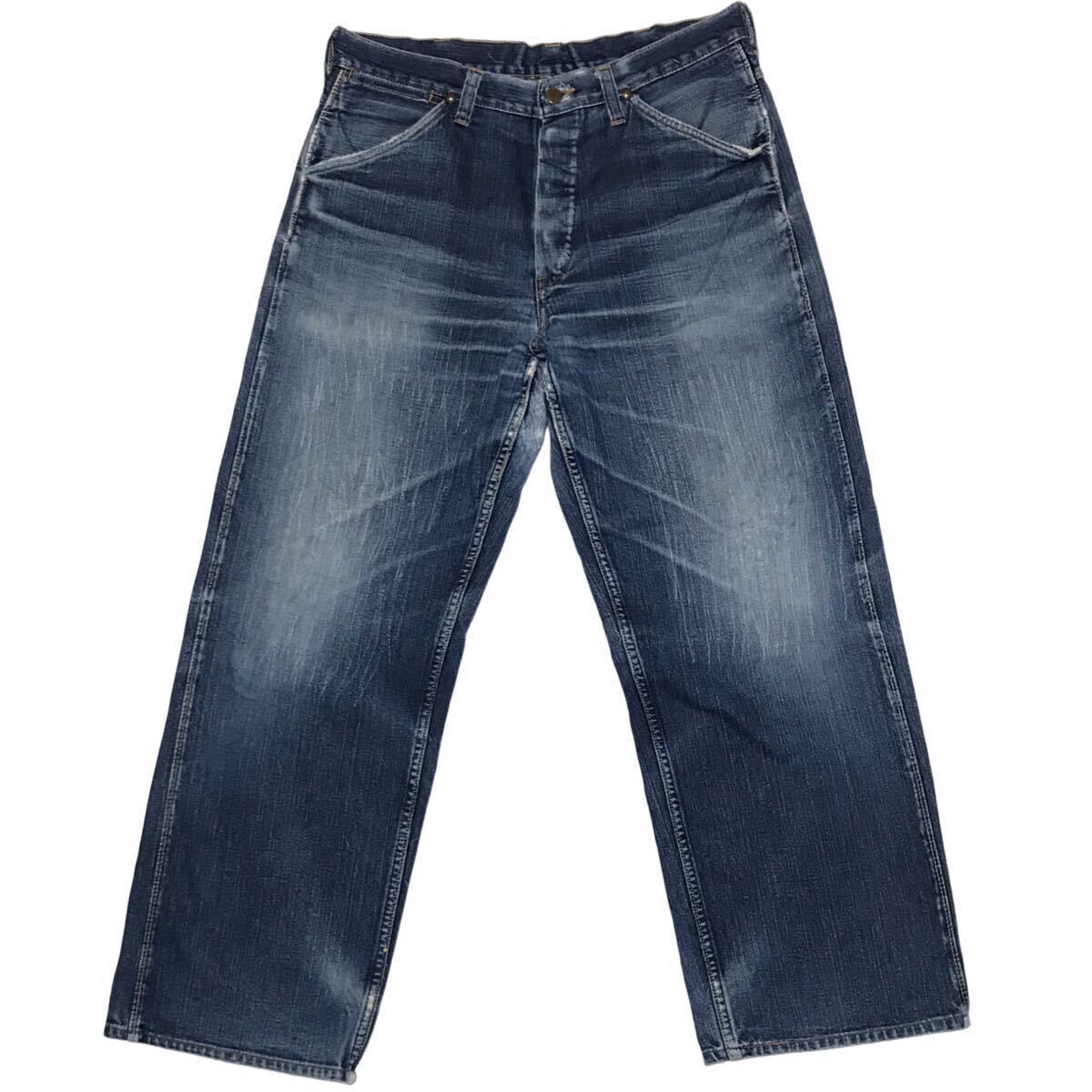 [90s] старый SUGAR CANE первый период 11MW Sugar Cane Wrangler модель Vintage копия джинсы W84. цвет .. Denim брюки Восток enta-