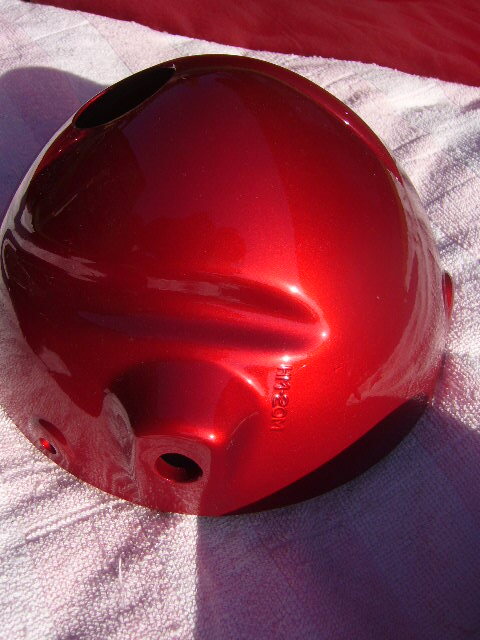 *②CB750K0 exterior complete set set painting coating length unused candy red beautiful CB750K1 CB750K2 CB750K4*
