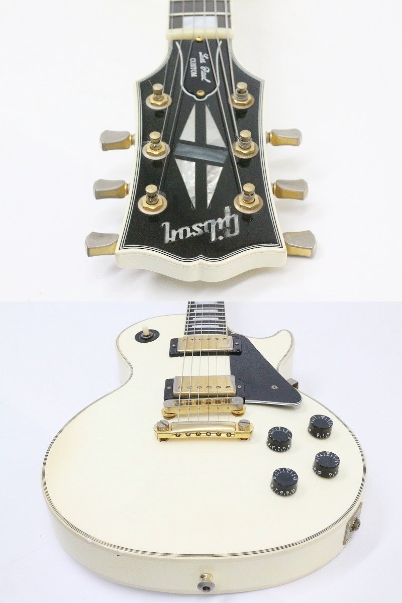 ♪♪Gibson Custom Shop Les Paul Custom 2006年製 エレキギター レスポールカスタム ギブソン ケース付♪♪025439001m♪♪_画像8