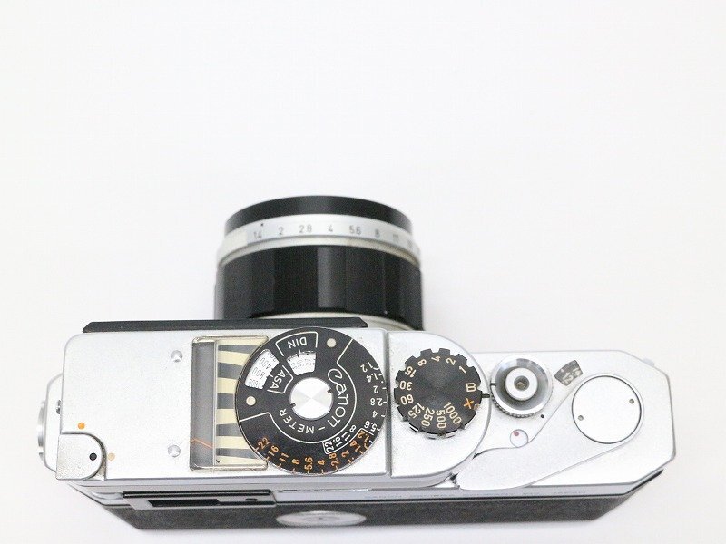 ♪♪Canon P型/50mm F1.4/露出計 レンジファインダー フィルムカメラ L39マウント キャノン♪♪025334002J♪♪の画像2