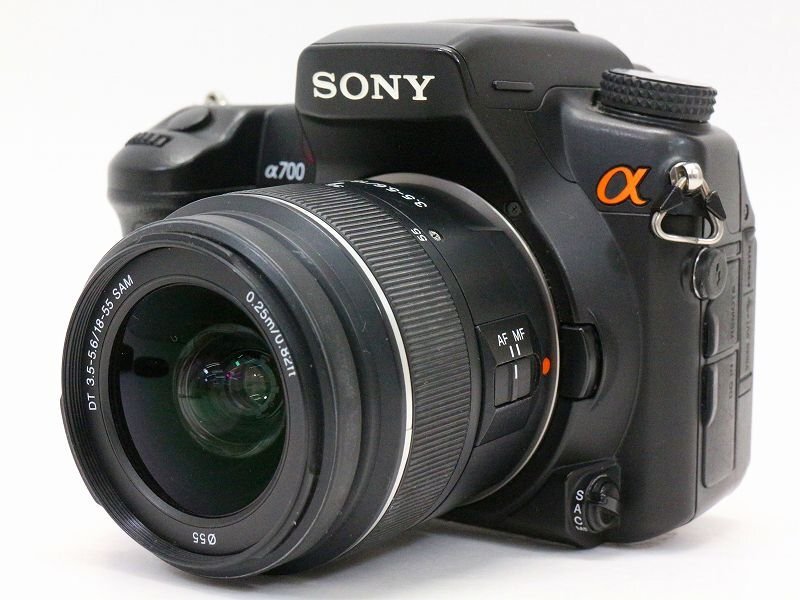 ●○SONY α700 DSLR-A700/SAL1855 DT 18-55mm F3.5-5.6 SAM デジタル一眼レフカメラ Aマウント ソニー○●021211003○●の画像2