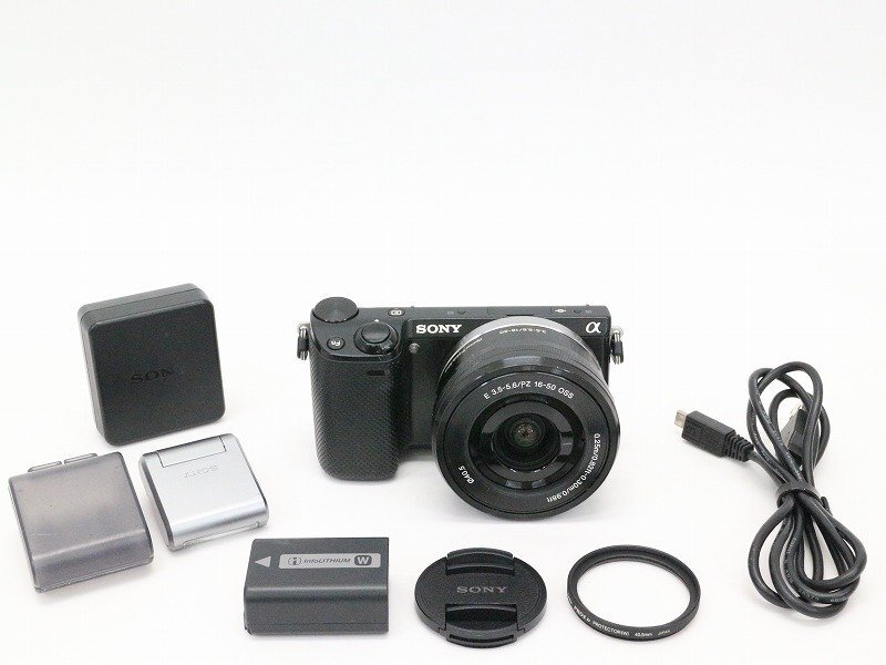 ●○SONY α NEX-5R パワーズームレンズキット ミラーレス 一眼カメラ Eマウント ソニー○●021205007J○●の画像1