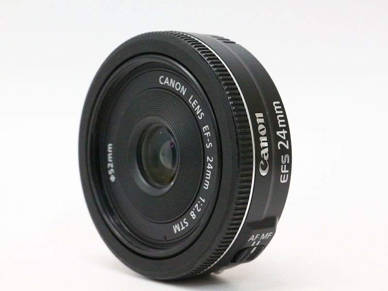 *0Canon EF-S 24mm F2.8 STM camera lens wide-angle single burnt point pancake lens EF mount Canon 0*0254330050*