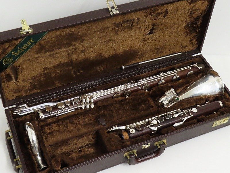 ♪♪SELMER 25 II バスクラリネット S/NM9678 セルマー ケース付♪♪025329001m♪♪_画像1