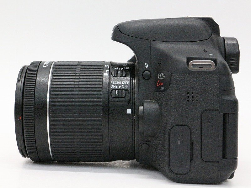 ●○【総シャッター数6600回以下】Canon EOS Kiss X8i ダブルズームキット デジタル一眼レフカメラ EFマウント キャノン○●025888001○●_画像3