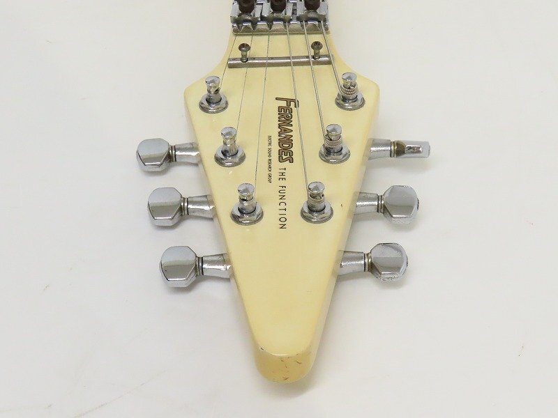 ♪♪FERNANDES FUNCTION Flying V エレキギター フライングV フェルナンデス ケース付♪♪025220005m♪♪_画像8