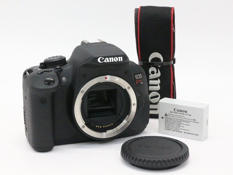 ●○【総シャッター数1800回以下】Canon EOS Kiss X7i デジタル一眼レフカメラ ボディ EFマウント キャノン○●025870001○●_画像1