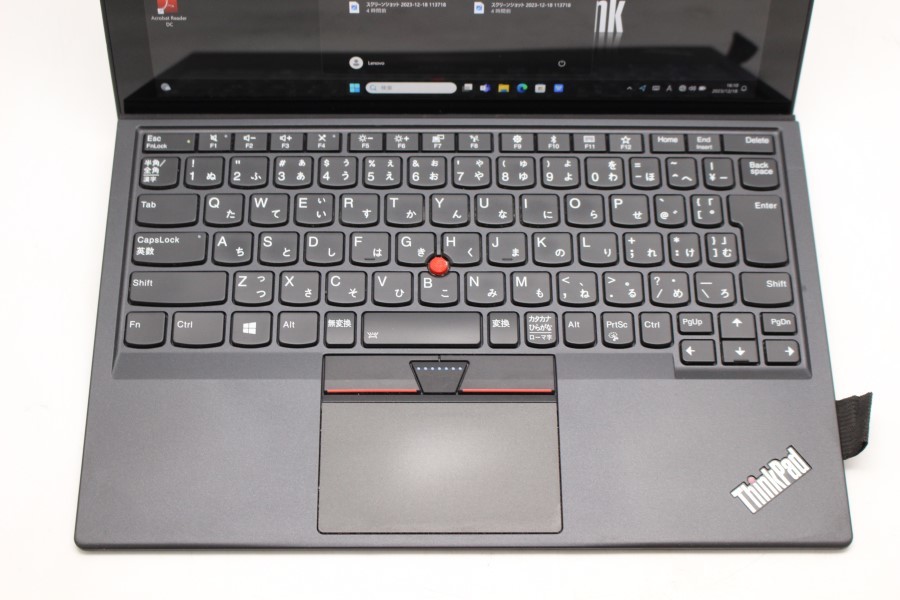 中古訳有 2K対応 タッチ 12型 Lenovo ThinkPad X1 Tablet Gen2 Windows11 七世代 i5-7Y54 8GB NVMe 256GB-SSD カメラ LTE 無線 Office付_画像4