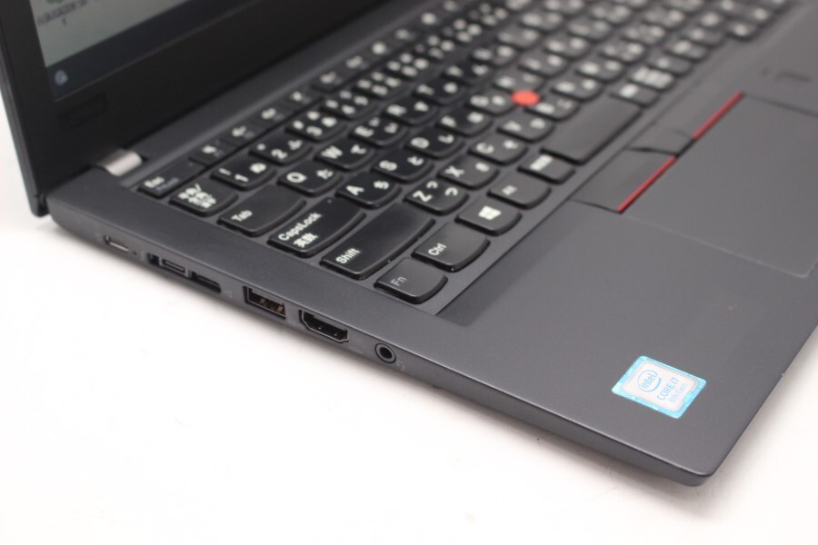 中古 12.5型 Lenovo ThinkPad x280 Windows11 八世代 i7-8550U 8GB NVMe 256GB-SSD カメラ 無線 Office付 中古パソコン 税無 管:1833m_画像3