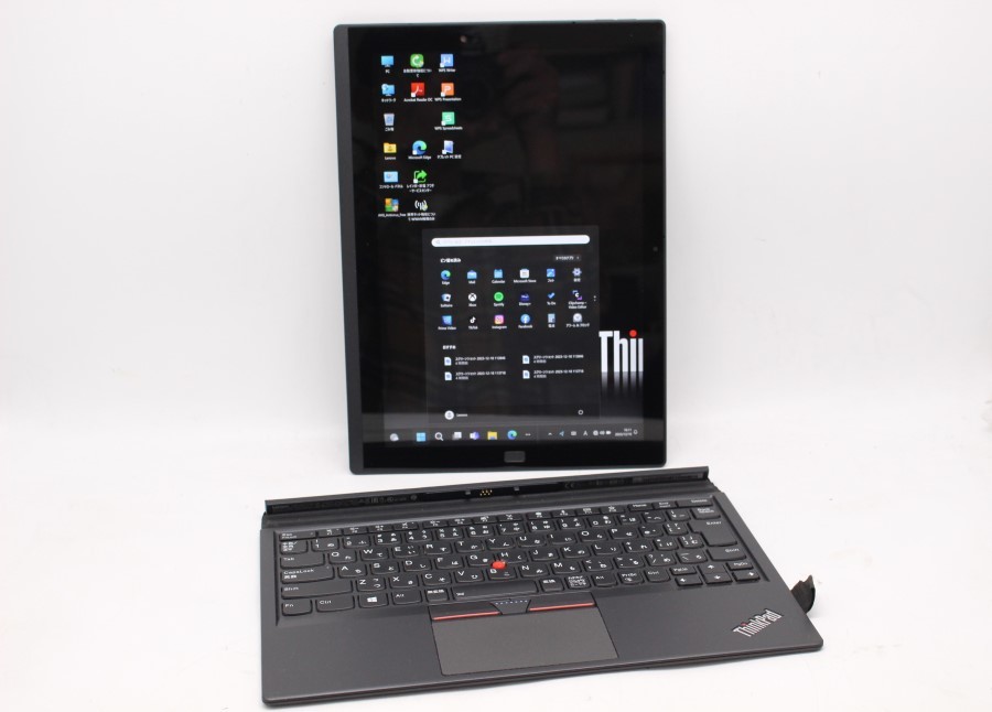 中古訳有 2K対応 タッチ 12型 Lenovo ThinkPad X1 Tablet Gen2 Windows11 七世代 i5-7Y54 8GB NVMe 256GB-SSD カメラ LTE 無線 Office付_画像5