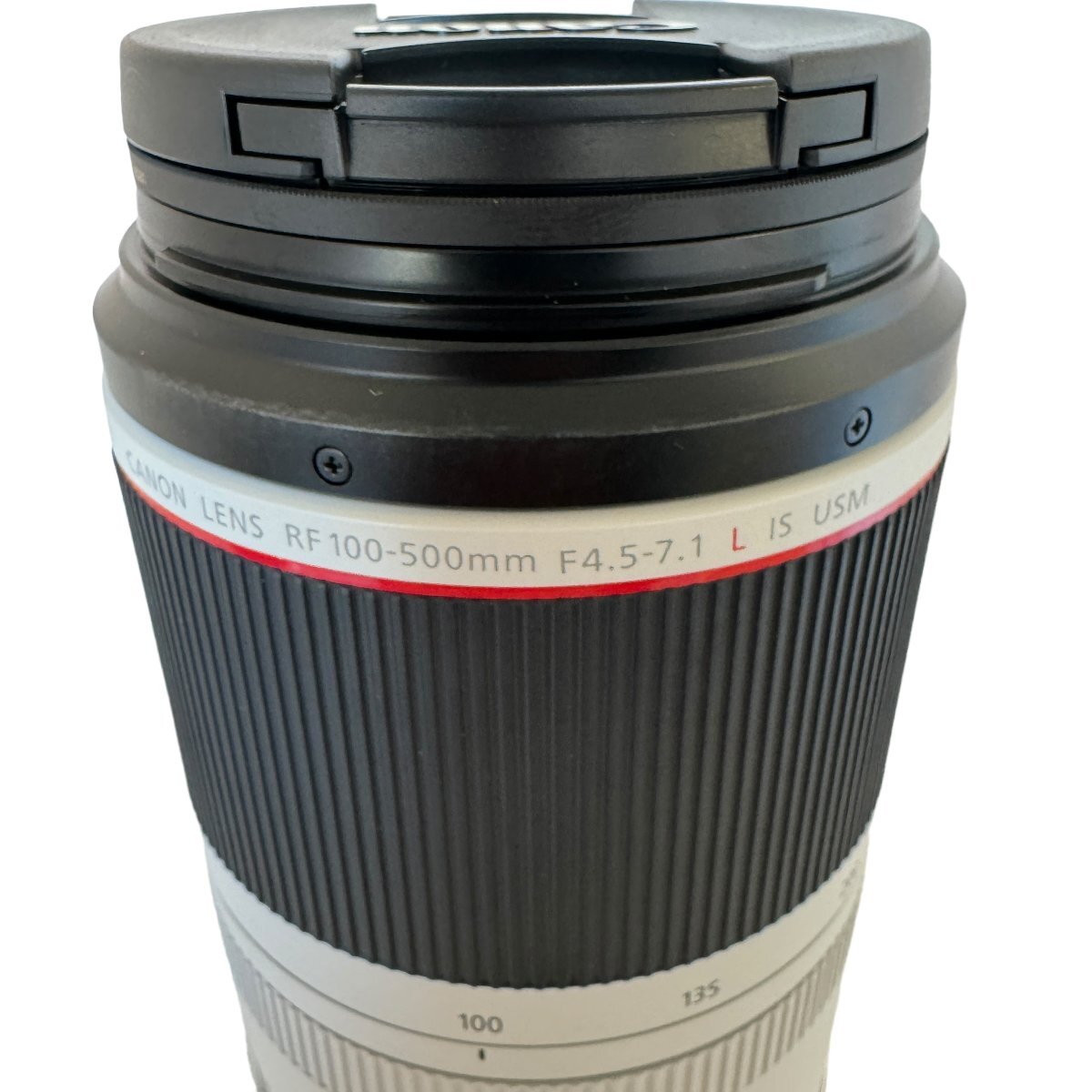 Canon　キヤノン　一眼レフカメラ用レンズ　RF　100-500mm F4.5-7.1 L IS USM　機番2714002483　箱/レンズプロテクター/レンズフード_画像5