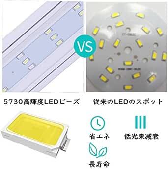 LEDGLE 水槽ライト ledアクアリウムライト 10W 39個LED 50～60cm対応 熱帯魚/観賞魚飼育・水草育成・水槽照_画像5