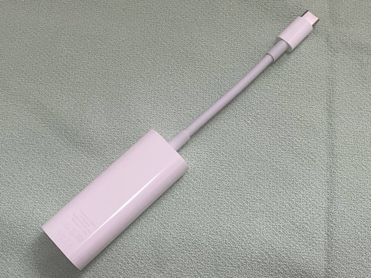 【匿名送料無料】即決 Apple純正 Thunderbolt3（USB-C）- Thunderbolt2アダプタ MMEL2AM/A★A1790の画像3