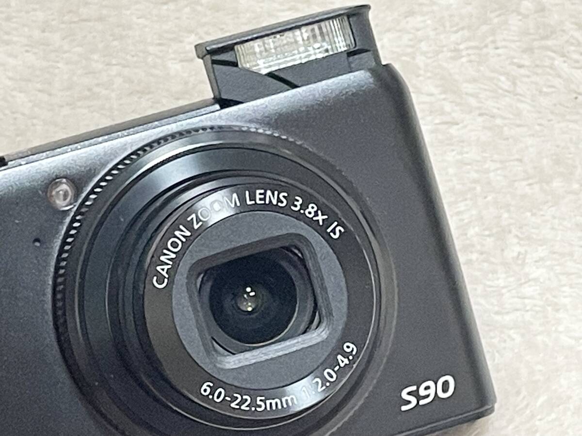 美品即決【日本製】Canon PowerShot S90 ブラック 純正ケース 美品即決【日本製】Canon PowerShot S90 ブラック 純正ケース
