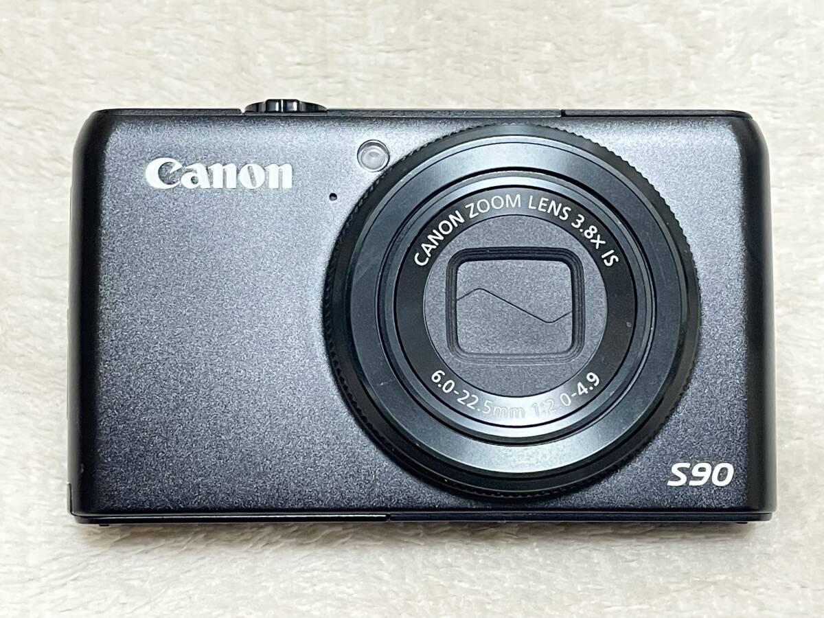美品即決【日本製】Canon PowerShot S90 ブラック 純正ケース 美品即決【日本製】Canon PowerShot S90 ブラック 純正ケース